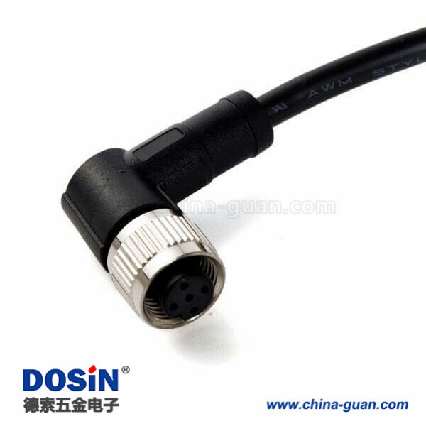 M12 注塑線 4pin A型母頭不帶屏蔽成型式帶線1M AWG22預(yù)鑄式PVC外被 M12 注塑線 4pin A型母頭不帶屏蔽成型式帶線1M AWG22預(yù)鑄式PVC外被