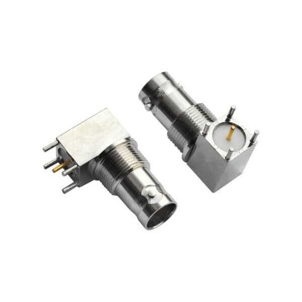 BNC方頭5引腳鋅合金彎式同軸射頻連接器PCBDOSIN-801-0080 BNC方頭5引腳鋅合金彎式同軸射頻連接器PCBDOSIN-801-0080
