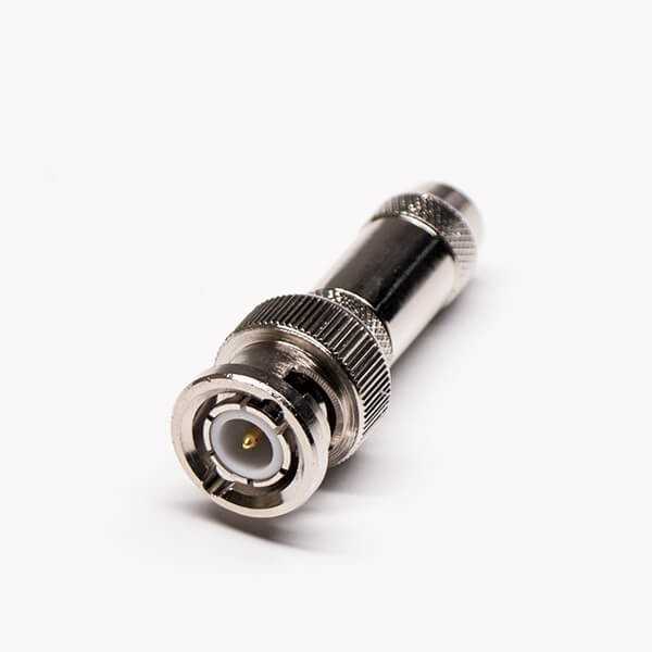 擠壓式bnc接頭公頭直式帶滾花紋接PCB板DOSIN-801-1105 擠壓式bnc接頭公頭直式帶滾花紋接PCB板DOSIN-801-1105