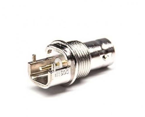 BNC面板安裝連接器彎式彎式SMT加插孔接PCB板DOSIN-801-0341