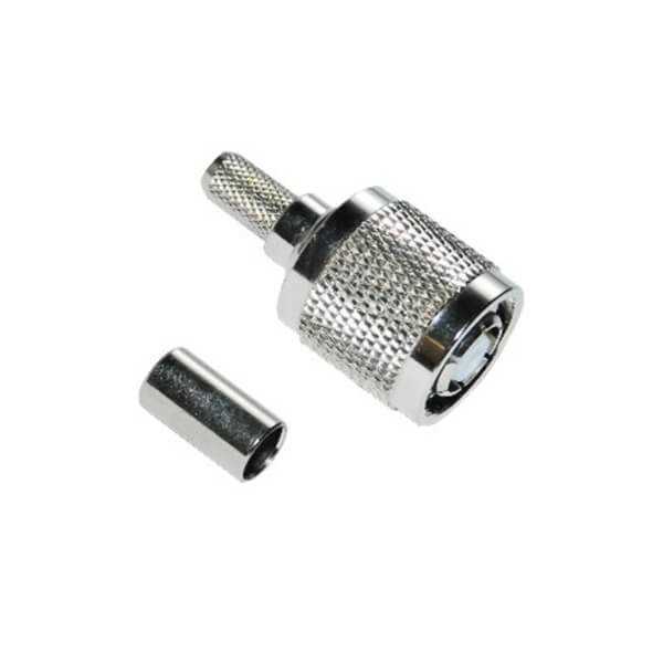 tnc連接器反極直式壓接插頭同軸接線RG58 tnc連接器反極直式壓接插頭同軸接線RG58