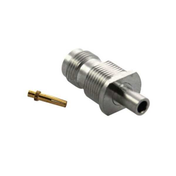 tnc連接器直式穿墻式母頭焊接同軸線纜 DOSIN-802-0014 tnc連接器直式穿墻式母頭焊接同軸線纜 DOSIN-802-0014