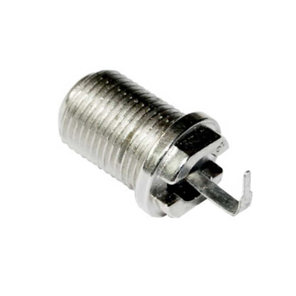 f頭轉角連接器母頭穿墻式 面板安裝 DOSIN-803-0049