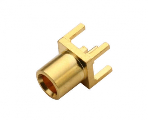 優(yōu)質(zhì)射頻同軸連接器直插式鍍金mcx面板安裝母頭 DOSIN-809-1004