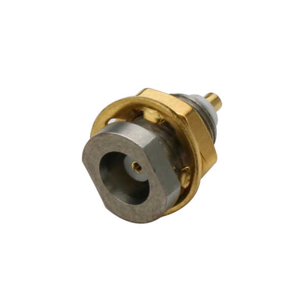 有線電視接頭直式穿墻式面板安裝mcx連接器母頭 DOSIN-809-1022
