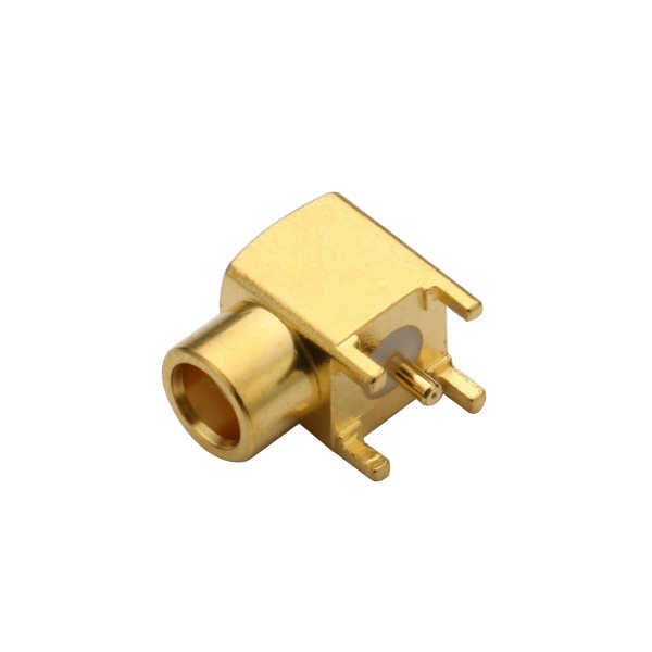 有線電視r(shí)f頭彎式母頭mcx射頻連接器PCB板端 DOSIN-809-1029
