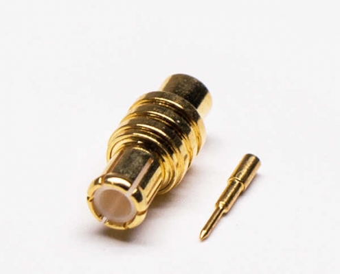 MCX插頭180度直式公頭接線(xiàn)焊接 DOSIN-809-0038