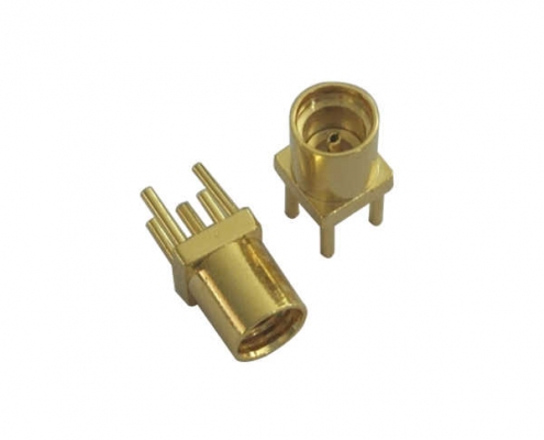 射頻pcb連接器直插式鍍金mmcx母頭 DOSIN-809-0017