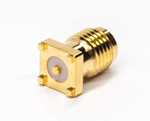 sma連接器貼片接PCB板直式母頭鍍金DOSIN-806-0505
