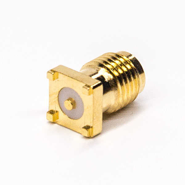 sma連接器貼片接PCB板直式母頭鍍金DOSIN-806-0505