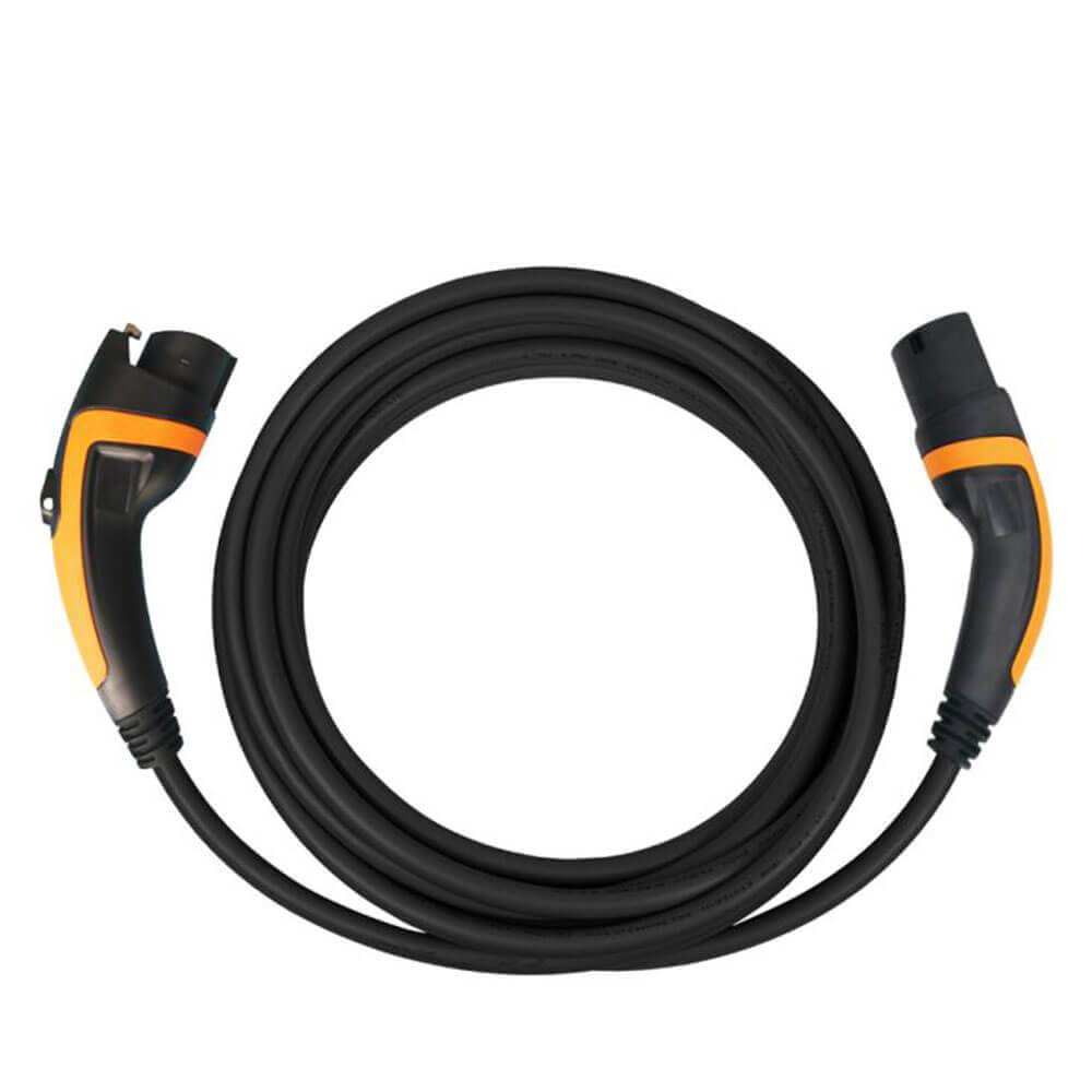 歐標(biāo)轉(zhuǎn)美標(biāo)新能源充電線電動(dòng)車充電器16A單相5米