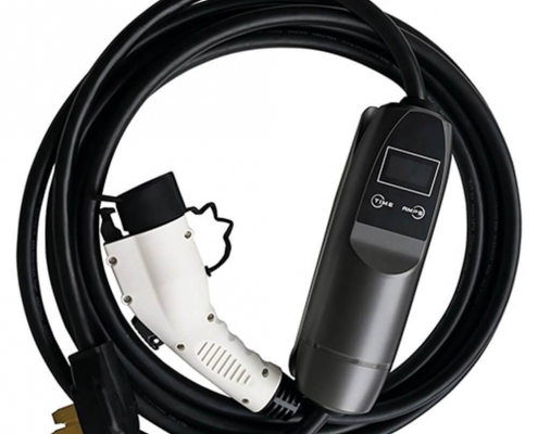 美標(biāo)新能源電動汽車充電器寶馬X5混動版奔馳GLE550e奔馳S550e福特CMAX便攜式充電樁槍線 美標(biāo)5米