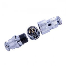 GX25連接器電動(dòng)馬達(dá)機(jī)械用直式GX25-4芯公母對(duì)接航空頭2套